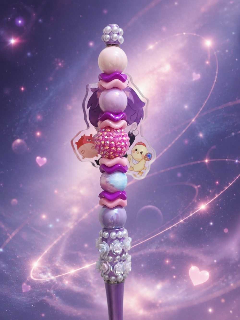 Love and Deepspace Rafayel Handmade Beaded Pen - Picture 8 of 12